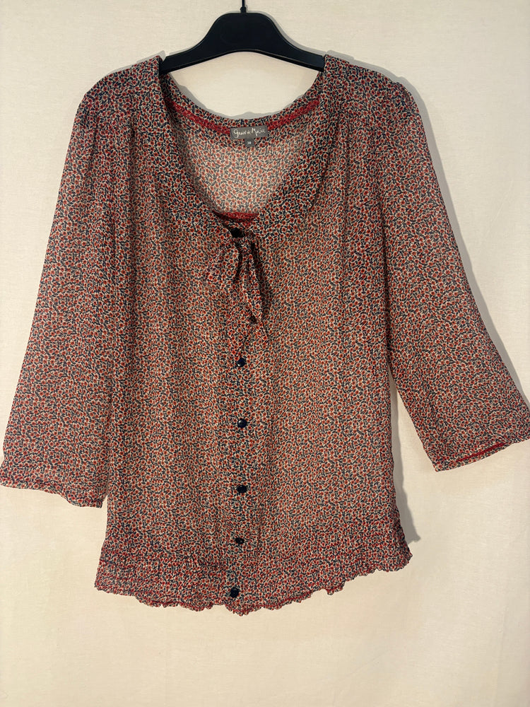 Blouse Graine de Malice – taille 38 – seconde main femme – photo 3