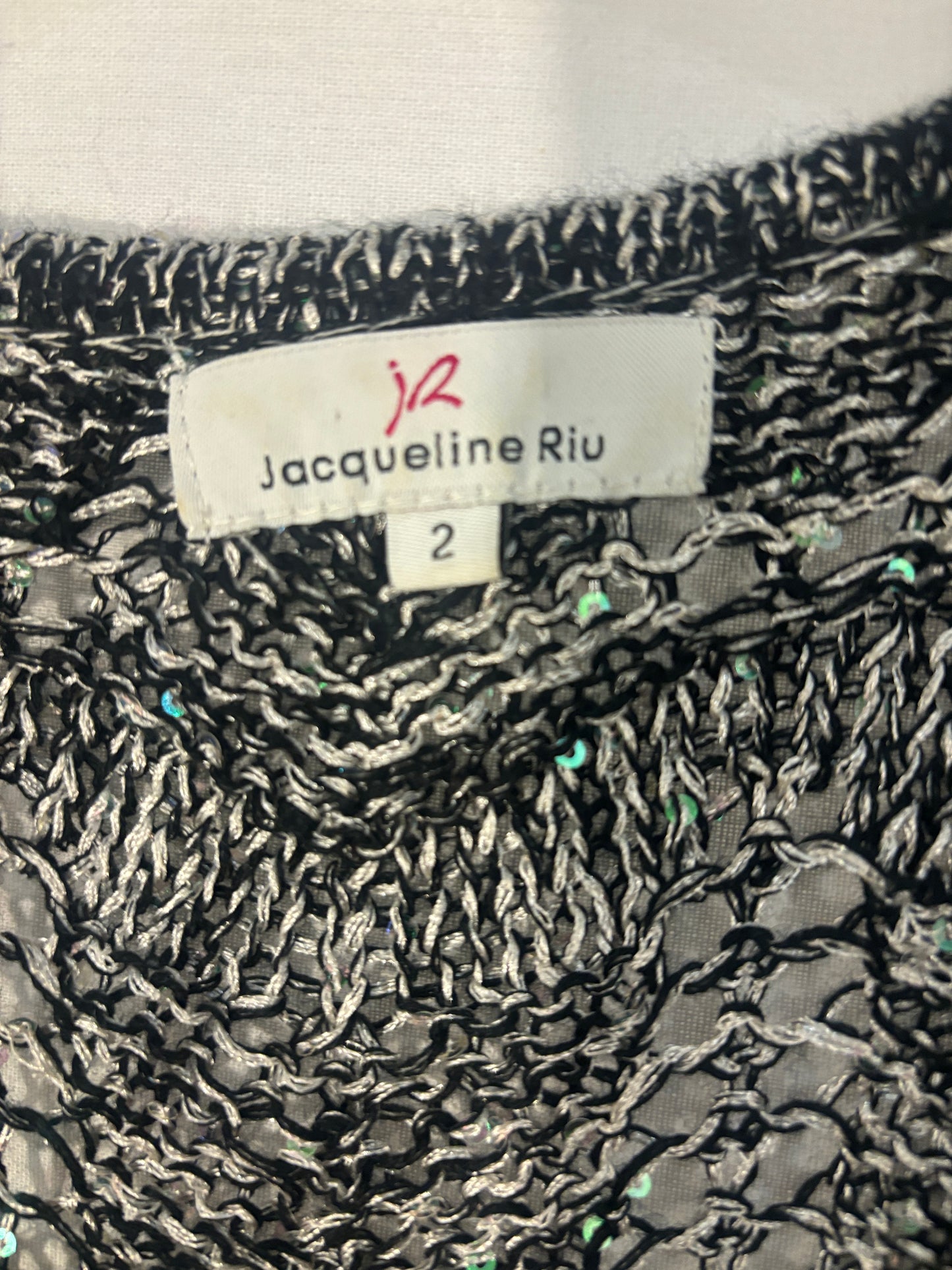 Pull Pailleté Jacqueline Riu XL - Le Chic Parisien qui Illumine