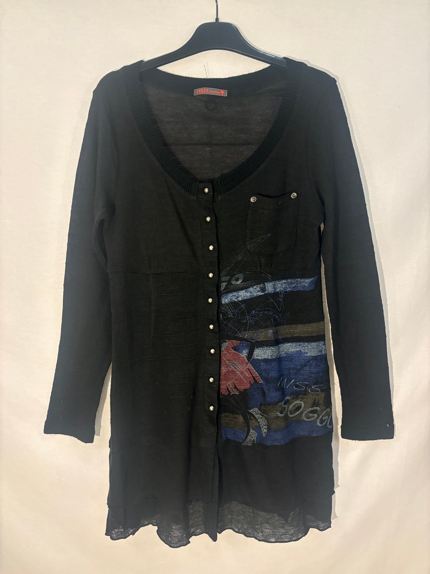 Pull Robe Soggo Collection Noir & Coloré