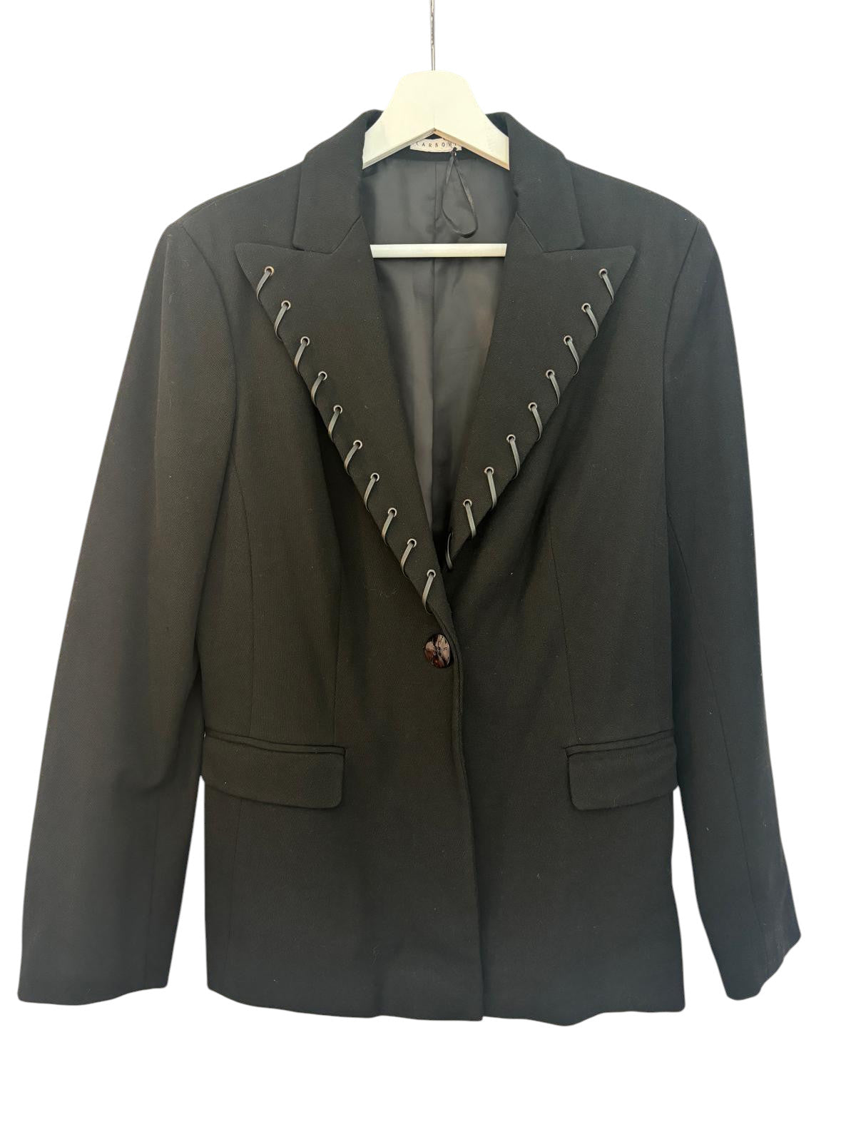 Blazer Carbone noire – taille M – seconde main femme – photo 3