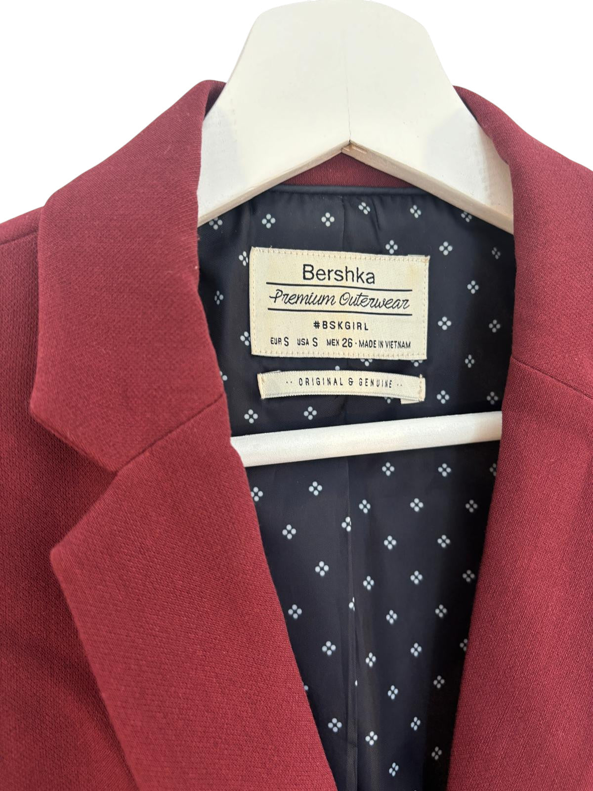 Blazer marque Bershka