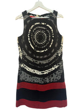 Robe Desigual noir et rouge – taille M – seconde main femme – photo 2