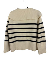 Pull Indefeir noir et blanc – taille L/M – seconde main femme – photo 4