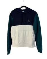 Sweat Lacoste bleu et blanc – taille XS – seconde main femme – photo 2