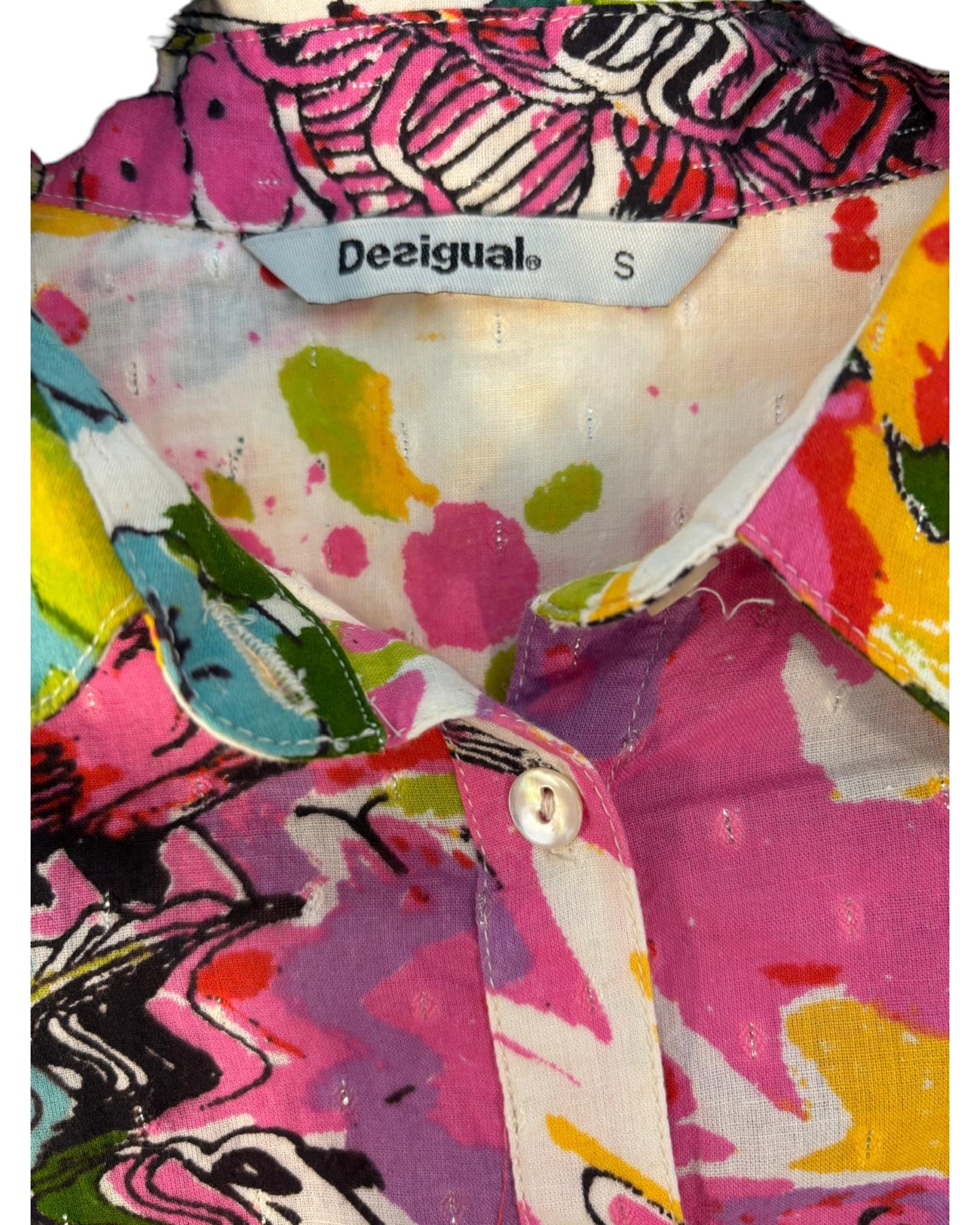 Chemise florale marque Desigual