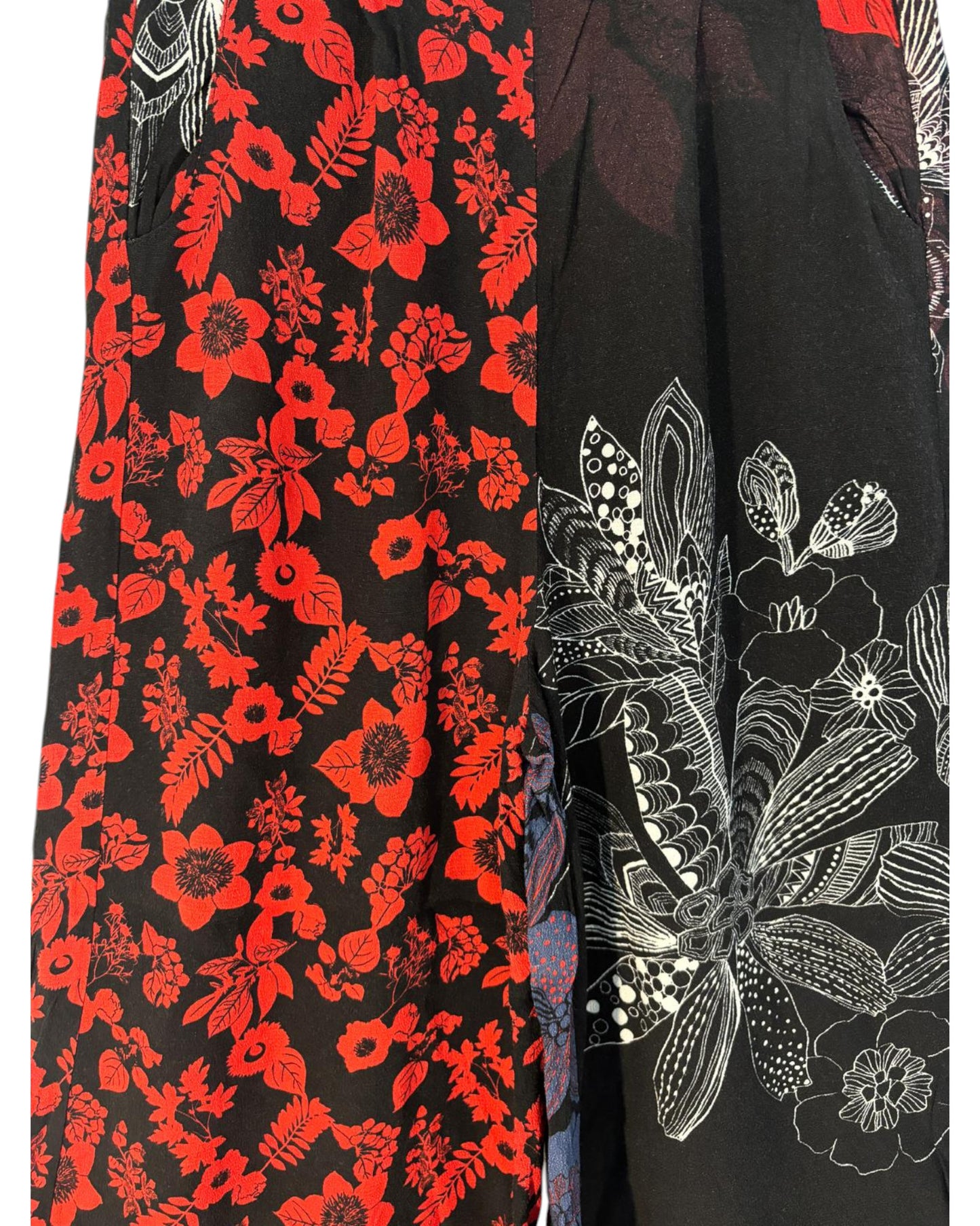 Pantalon floral marque Desigual