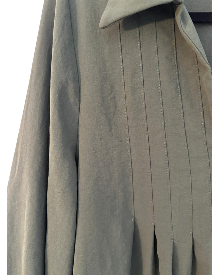 Robe élégante Zara kaki – taille L/M – seconde main femme – photo 5
