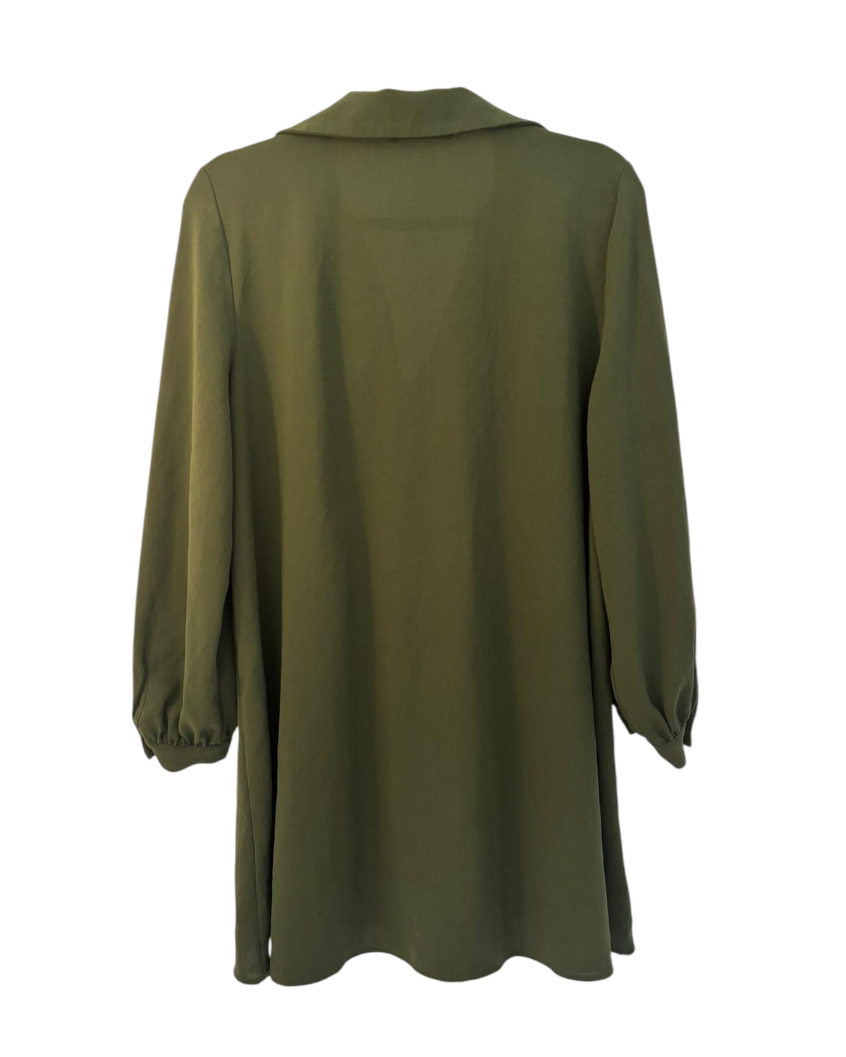 Robe élégante Zara kaki – taille L/M – seconde main femme – photo 2