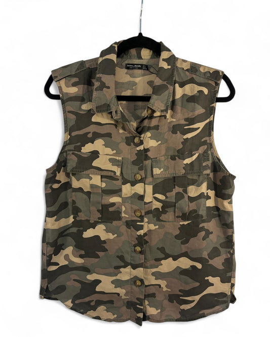 Haut militaire marque Bershka