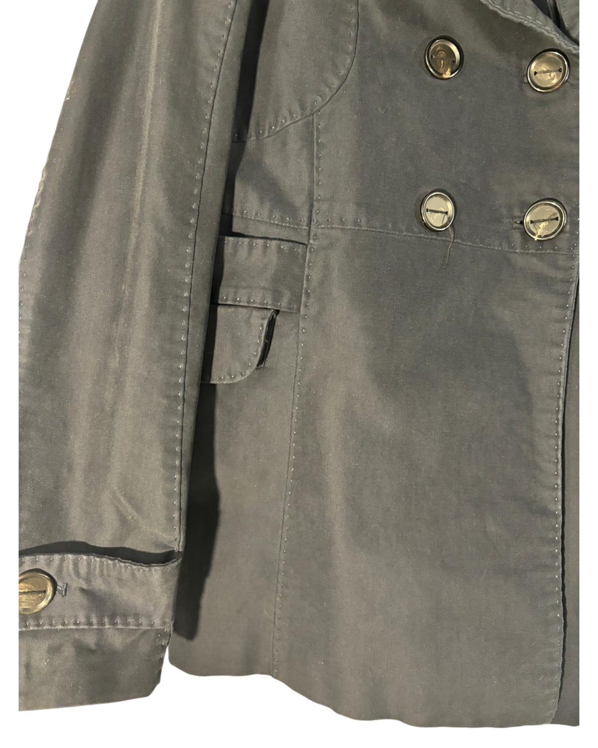 Veste cabans Zara bleu marine – taille S/M – seconde main femme – photo 2