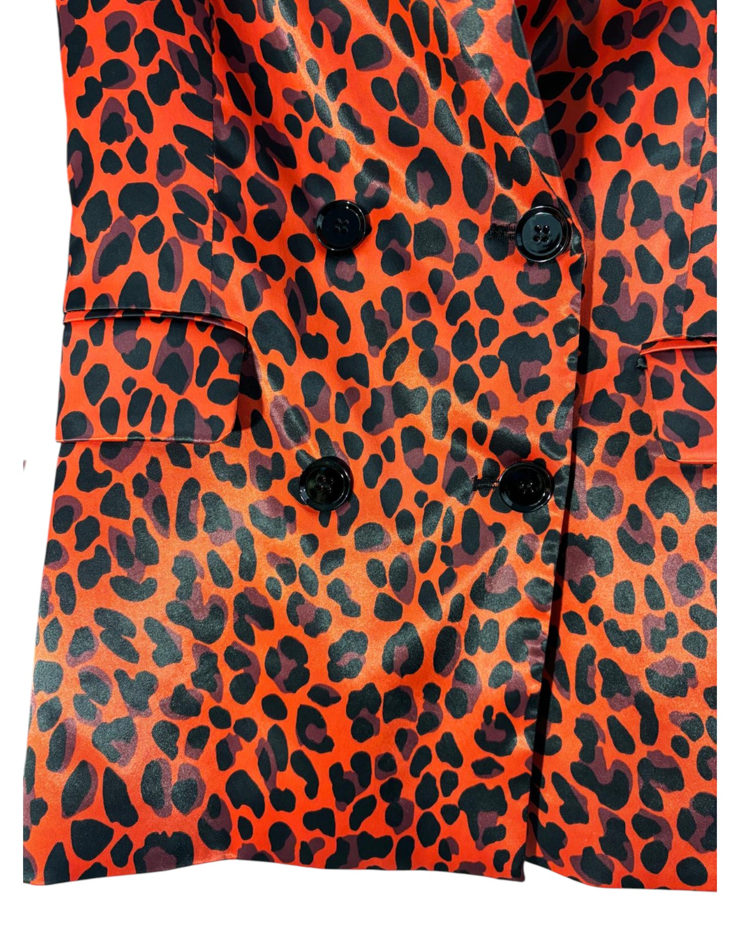 Blazer leopard marque Bershka