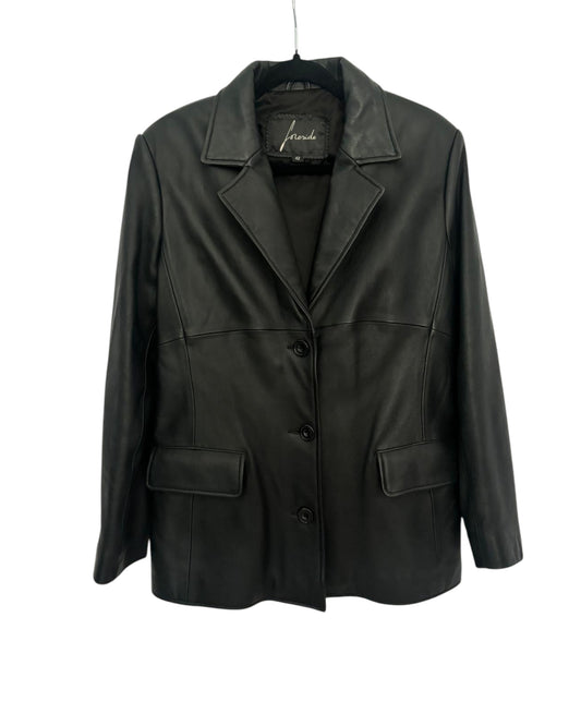 Veste cuir véritable marque Forside