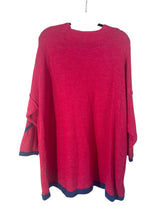 Cardigan de Made in Italy rose et fuchsia – taille unique – seconde main femme – photo 4