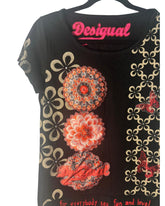 Haut desigual noir – taille M/S – seconde main femme – photo 3
