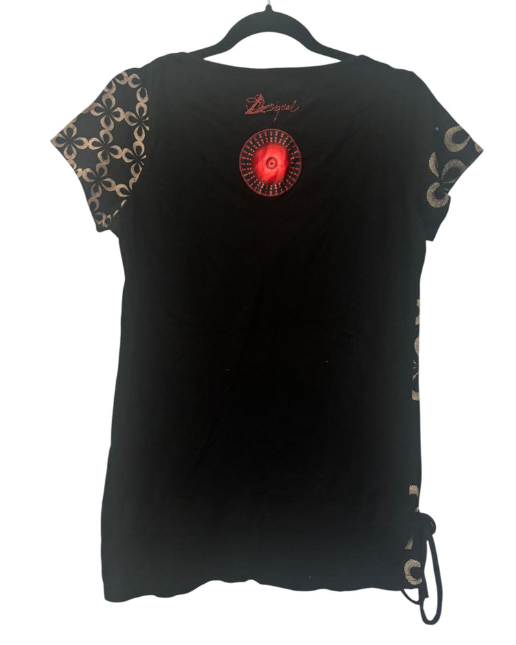 Haut desigual noir – taille M/S – seconde main femme – photo 4