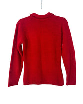 Pull léger Honey rouge – taille XS – seconde main femme – photo 4