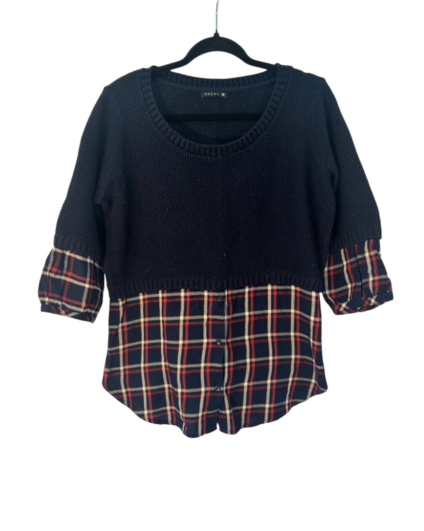Pull chemise marque Patrice Bréal