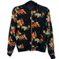 Bomber veste fleuri vintage marque Zara