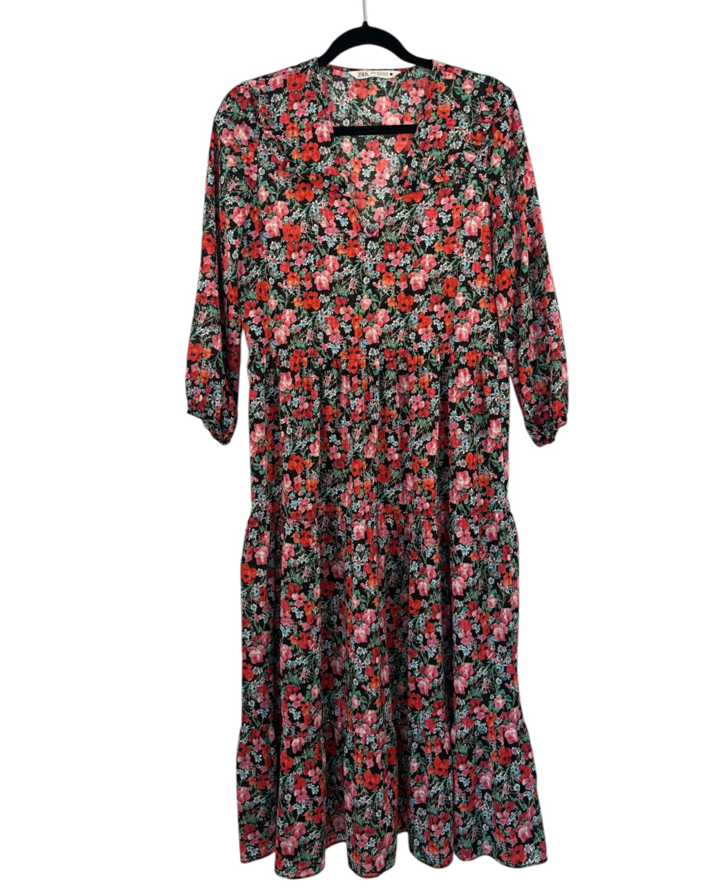 Robe fleurie marque Zara