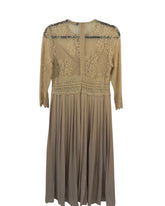 Robe dentelle zara beige – taille M – seconde main femme – photo 4