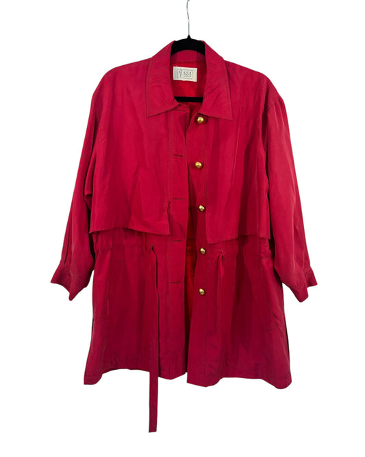 Trench 100% soie marque 1.2.3