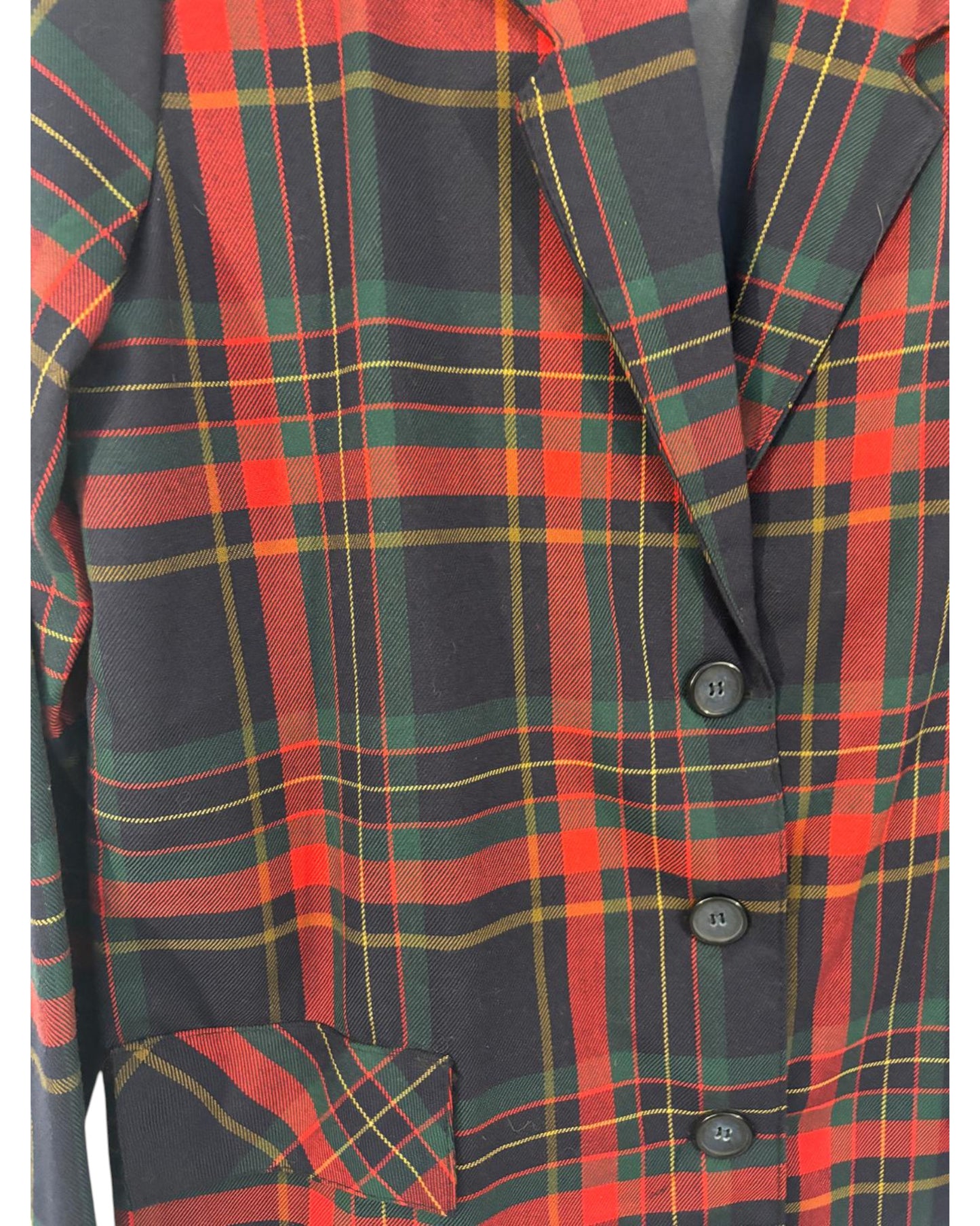 Veste damier vintage marque Michelle