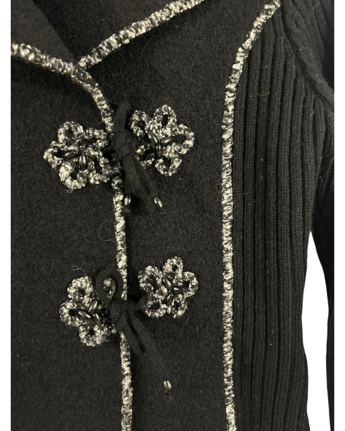 Veste Armand Thiery noir et gris – taille S – seconde main femme – photo 2