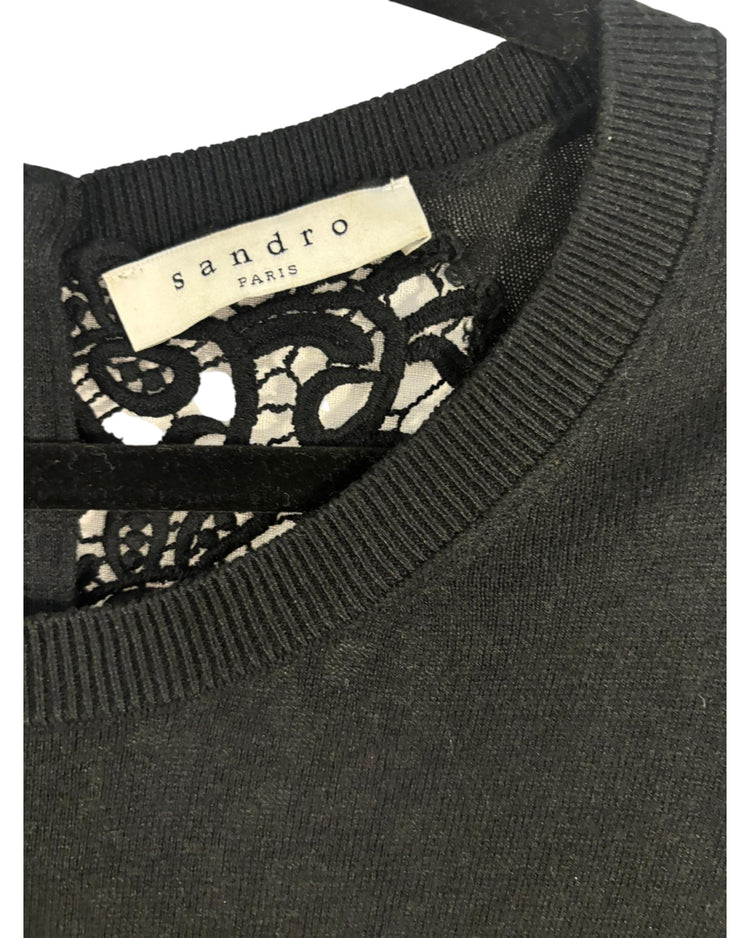 Pull Sandro noire – taille S – seconde main femme – photo 2