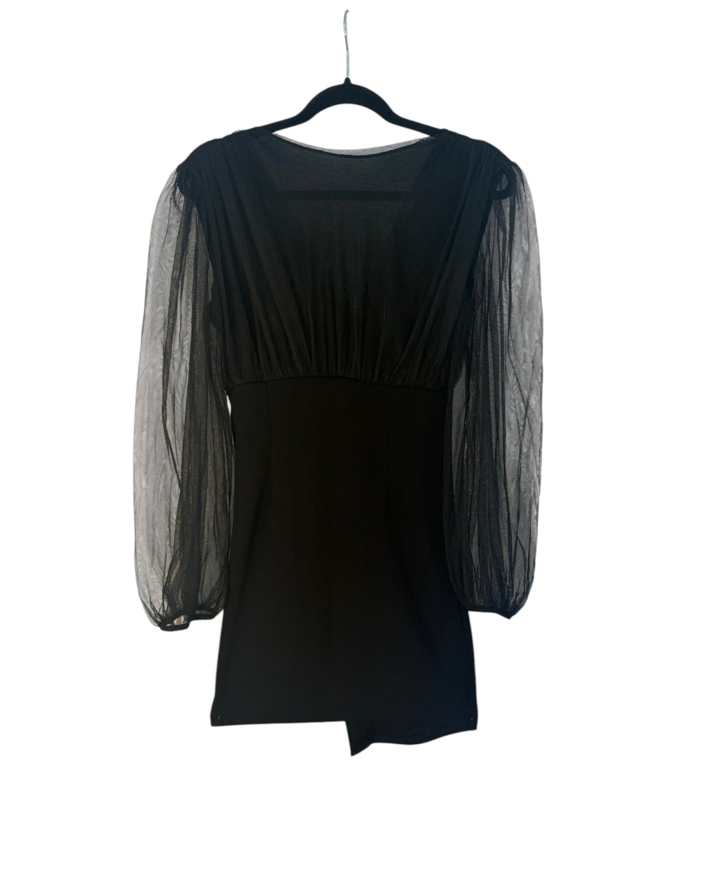 Robe blazer soirée avec boutons or