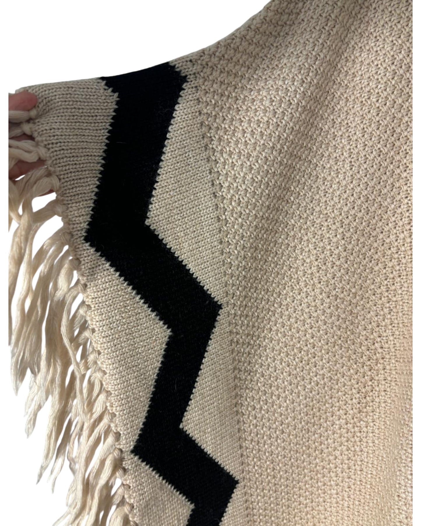 Poncho mexicain Zara