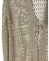 Cardigan style maille Pulse crème – taille unique – seconde main femme – photo 6