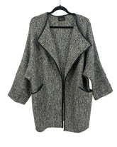 Manteau Zara gris et noir – taille unique – seconde main femme – photo 3