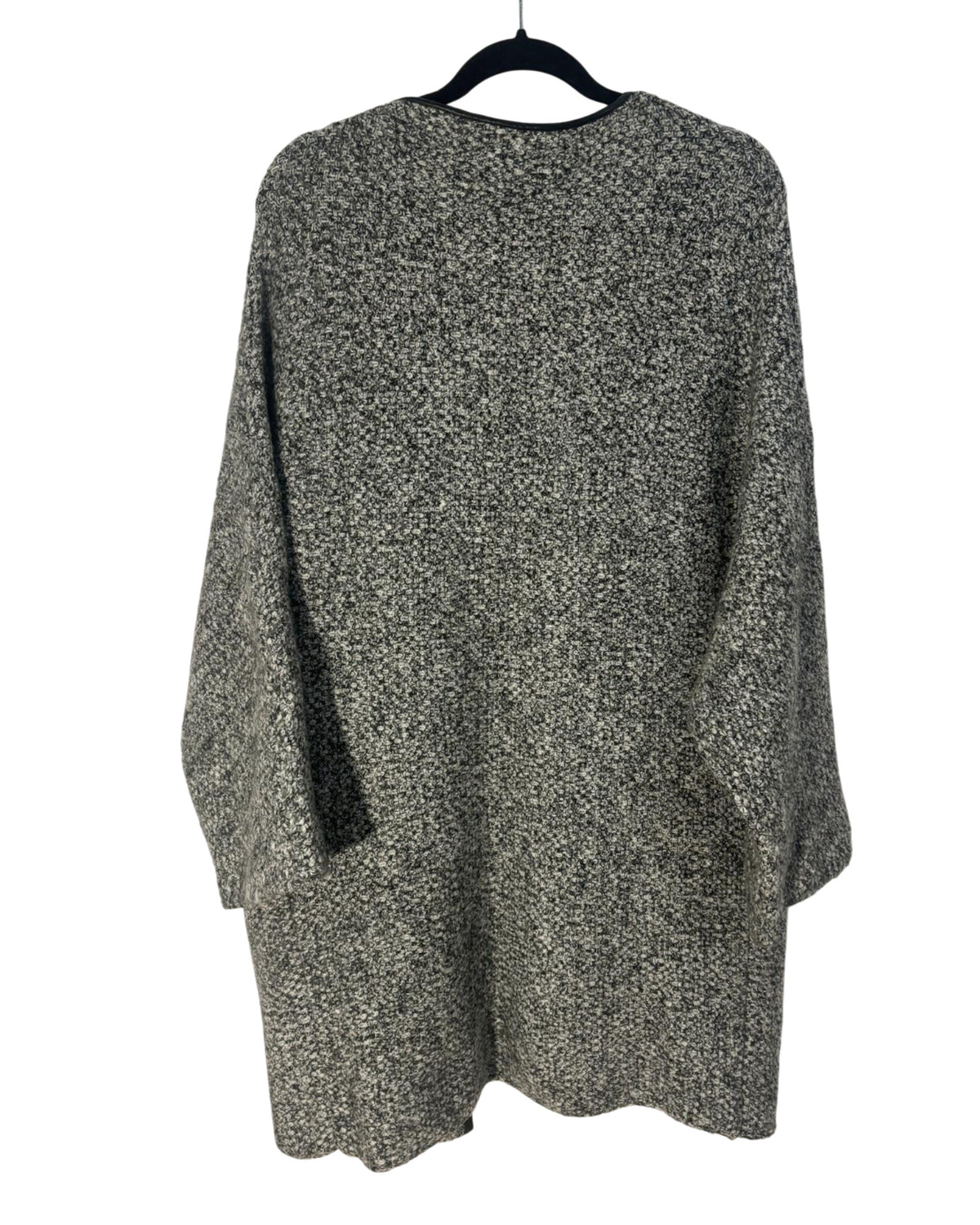 Manteau Zara gris et noir – taille unique – seconde main femme – photo 2