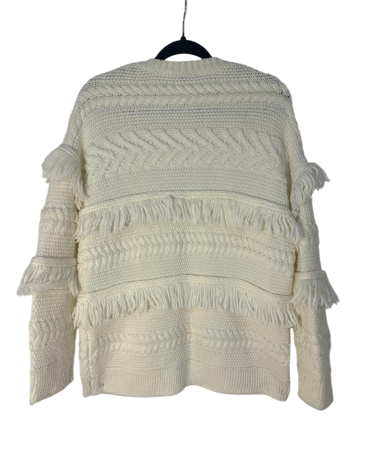 Cardigan Etam blanc – taille S/M – seconde main femme – photo 5