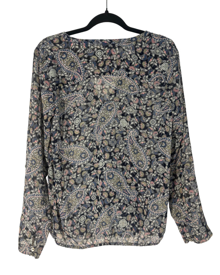 Blouse Esprit multicolore – taille S/M – seconde main femme – photo 2