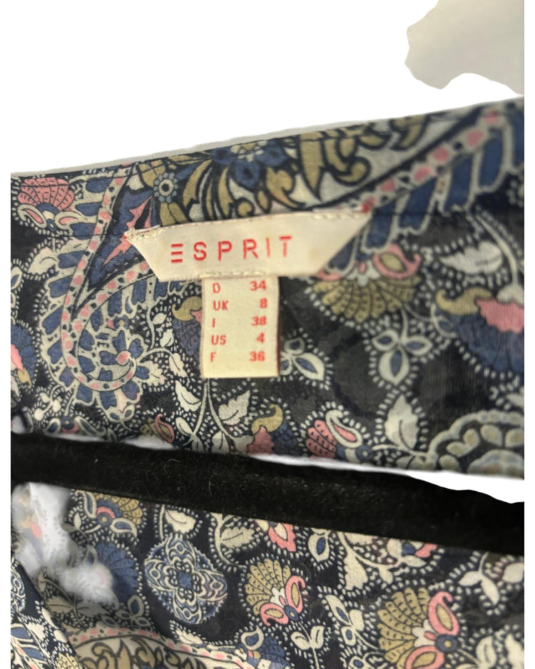 Blouse Esprit multicolore – taille S/M – seconde main femme – photo 4