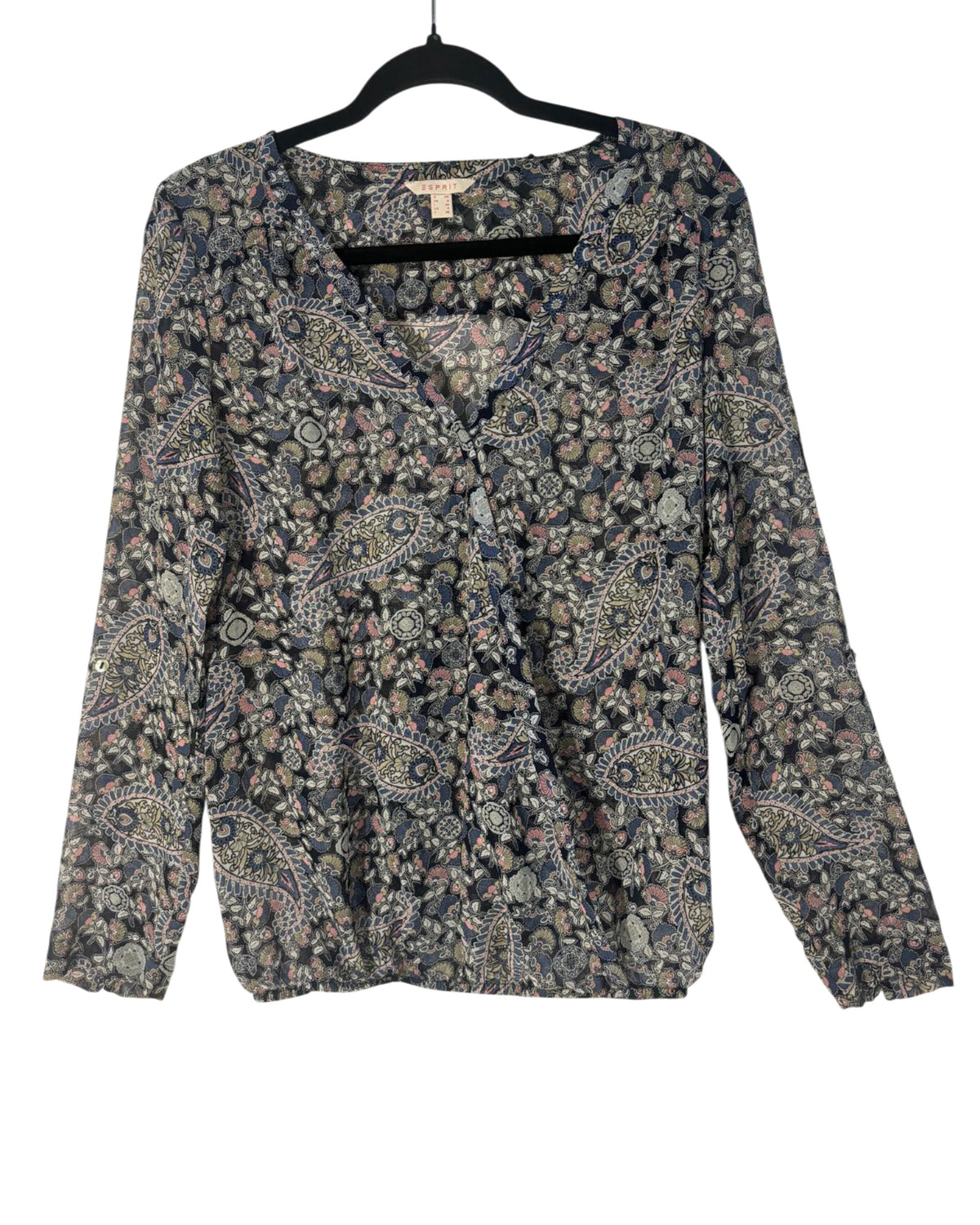 Blouse Esprit multicolore – taille S/M – seconde main femme – photo 3