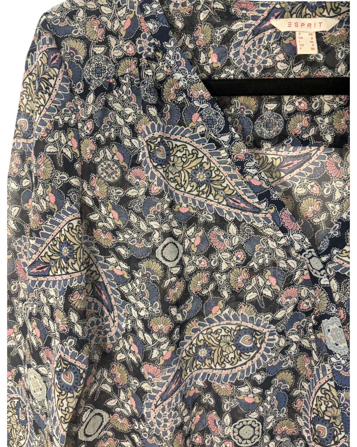 Blouse Esprit multicolore – taille S/M – seconde main femme – photo 5