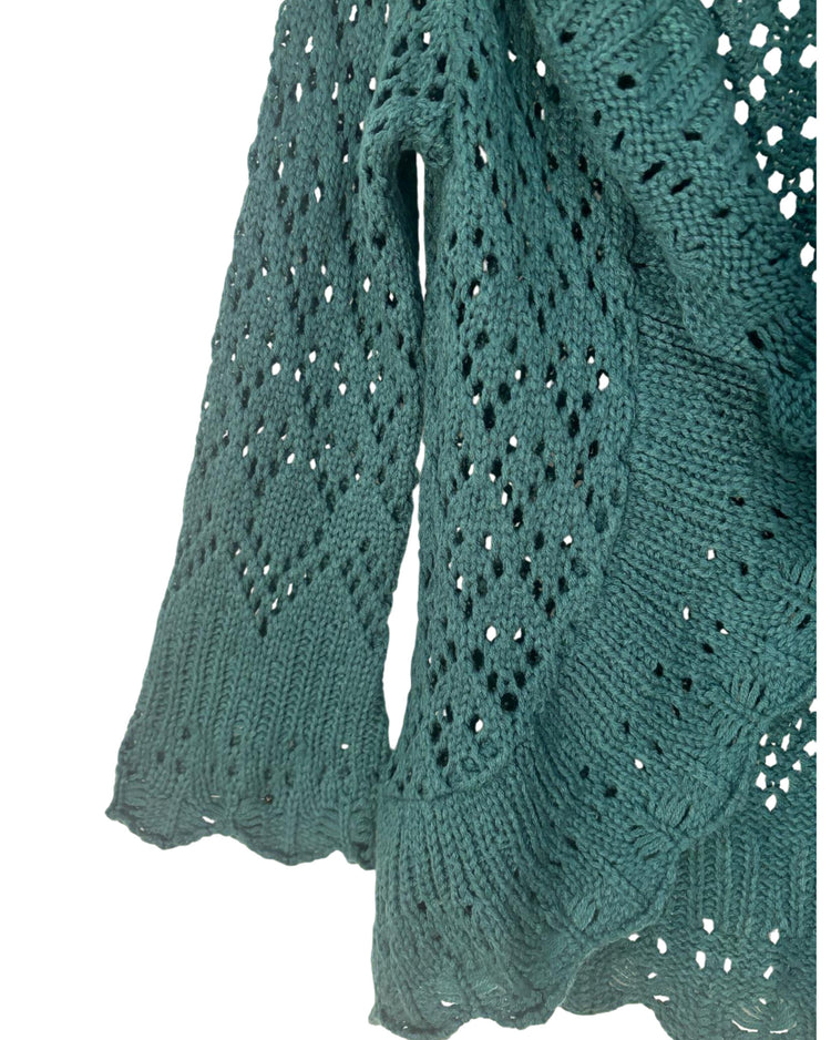 Cardigan Etam bleu – taille M/S – seconde main femme – photo 4