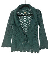 Cardigan Etam bleu – taille M/S – seconde main femme – photo 3