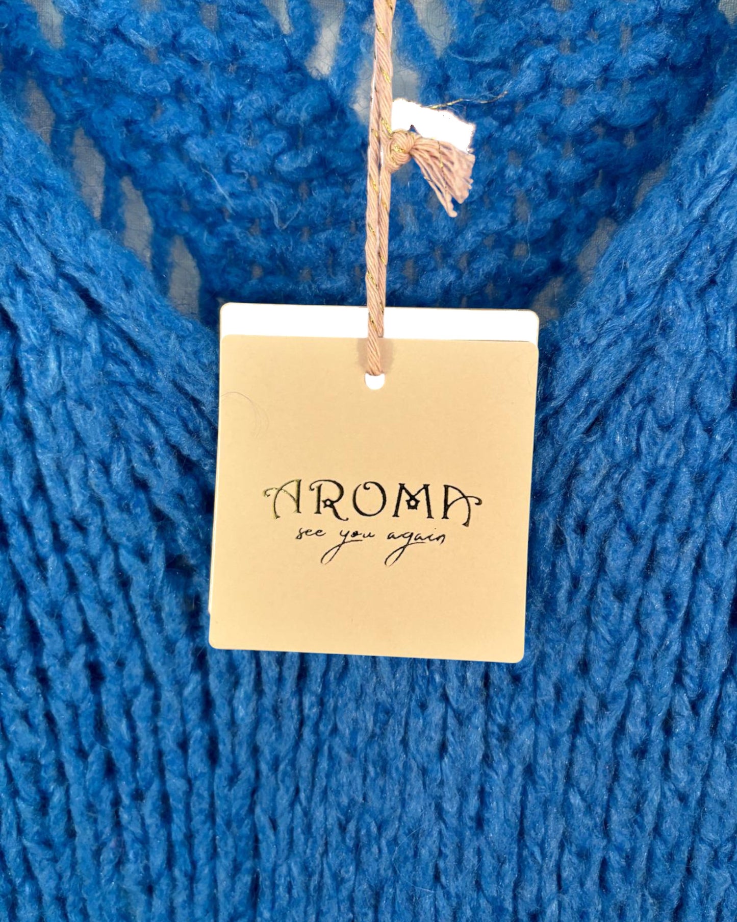 Pull ajouré maille marque Aroma