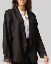 Blazer Graine de Malice noir – taille XL – seconde main femme