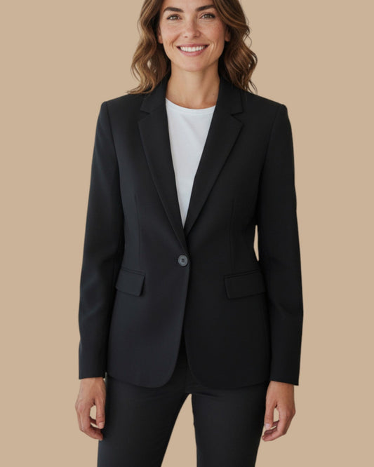 Blazer  noire Caroll