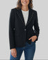 Blazer Carbone noire – taille M – seconde main femme