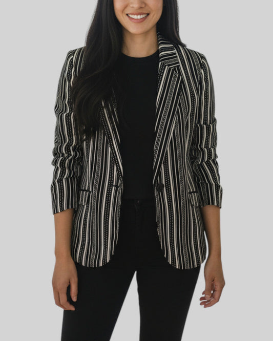 Blazer à rayures marque IKKS