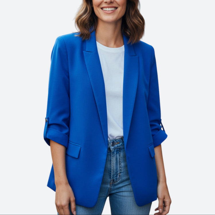 Blazer Zara bleue – taille L/M – seconde main femme