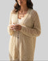 Cardigan style maille Pulse crème – taille unique – seconde main femme