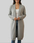 Cardigan long Esmara grise – taille 36 – seconde main femme
