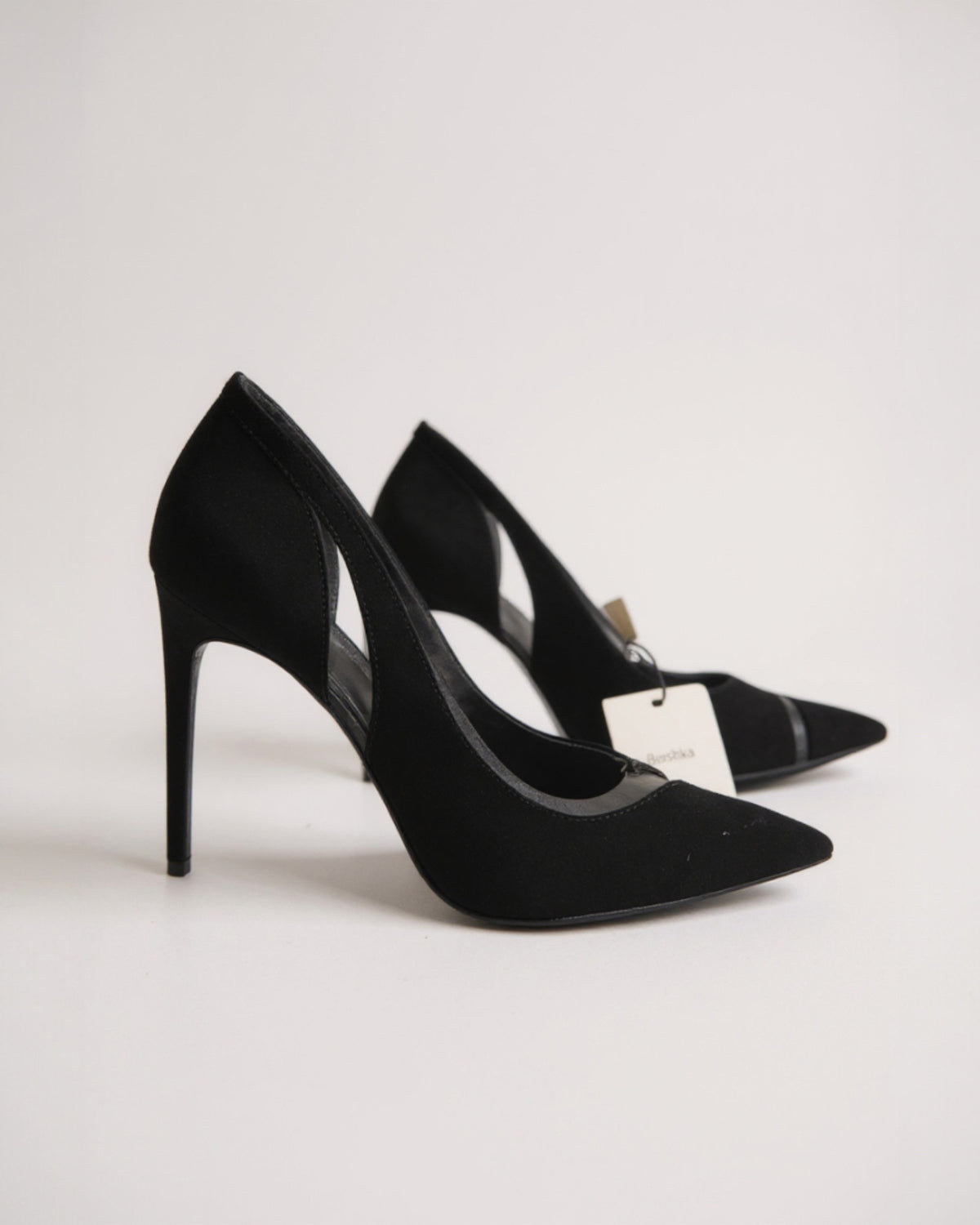 Chaussure à talon Bershka noire – taille 38 – seconde main femme