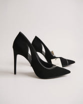Chaussure à talon Bershka noire – taille 38 – seconde main femme